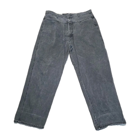 Vintage Marithé & François Girbaud Jeans Men's‎ 38x32 Faded Black Hong Kong Y2K